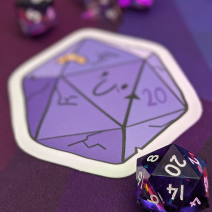 D20 Sticker - Ol' Reliable